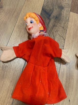Marionetas Caperucita Roja y Lobo