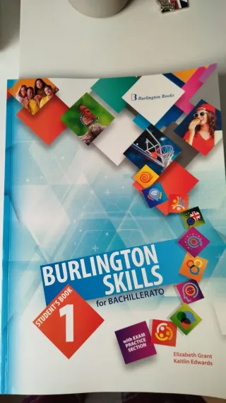 Libro inglés 1° bachiller burlington skills nuevo