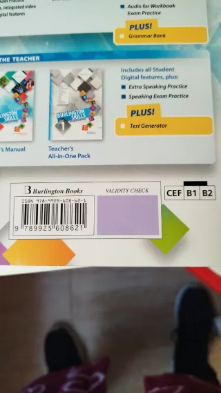 Libro inglés 1° bachiller burlington skills nuevo