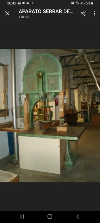 Aparato de serrar de 100 industrial