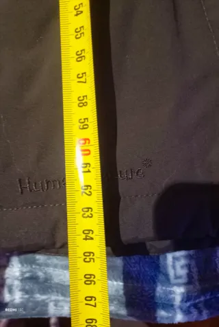 Chaqueta de nieve marrón y naranja Talla S