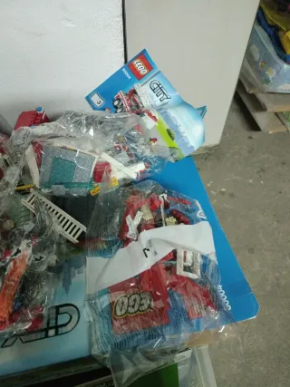 Camión de bomberos Lego