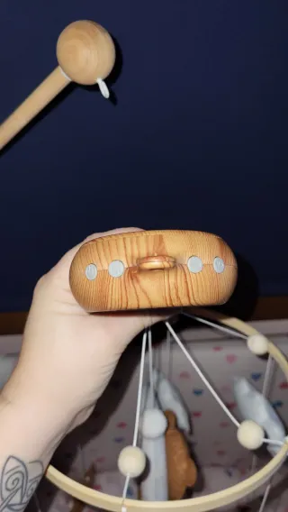 2 móviles para cuna y mecanismo