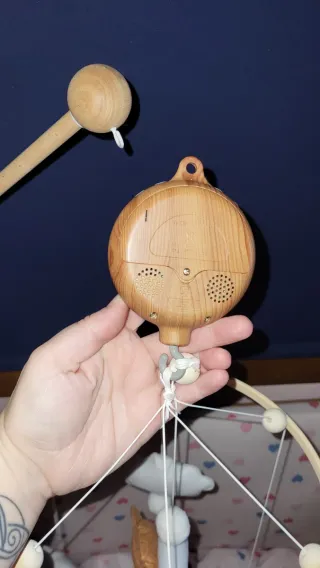 2 móviles para cuna y mecanismo