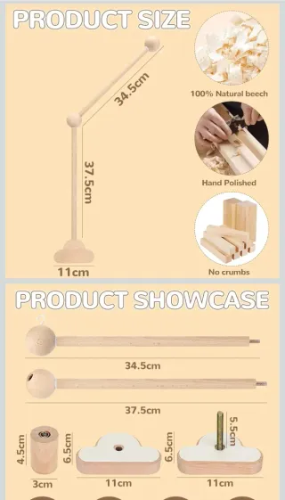 2 móviles para cuna y mecanismo