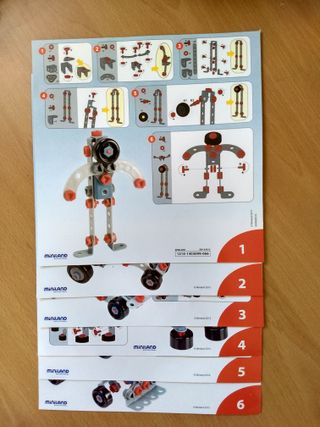 Juego Mecatech Miniland 106 piezas.