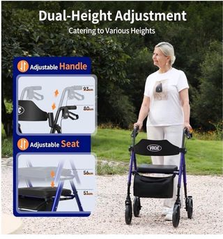 Andador VOCIC Plegable con Asiento