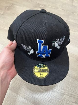 Gorra New Era LA Negra y Azul