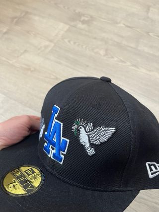 Gorra New Era LA Negra y Azul