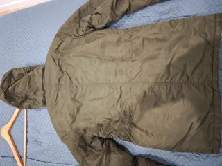 Abrigo hombre invierno verde