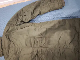 Abrigo hombre invierno verde