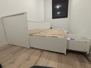 Sofá Cama IKEA HEMNES 80x200 con 3 cajones