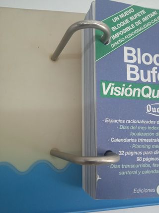 Porta taco calendario VINTAGE plástico