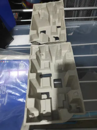 Caja y accesorios PS2 Fat