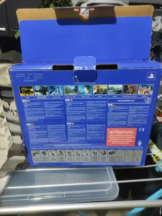 Caja y accesorios PS2 Fat