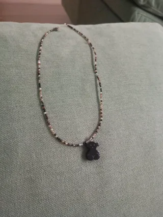 Gargantilla Tous Oso Negra Multicolor