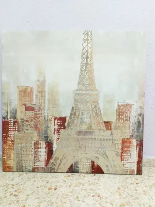 Espectacular cuadro Torre Eiffel París