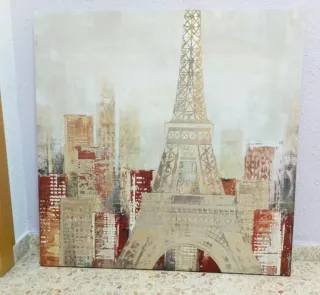 Espectacular cuadro Torre Eiffel París