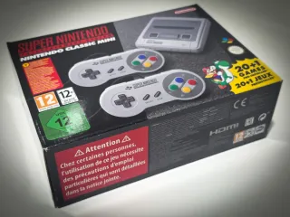 Snes Nintendo Classic Mini (Nueva)