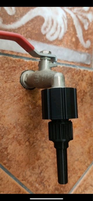 Limpiador trompeta o corneta con agua a presión