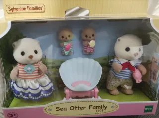Familia Nutrias Marinas Sylvanian Families 5803