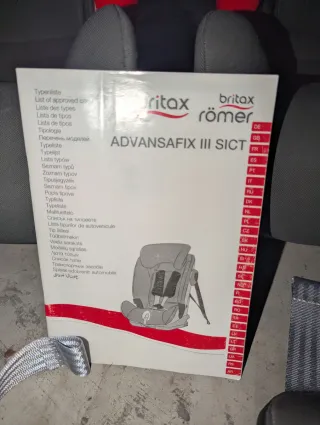 Sillas coche Britax Römer 1-2-3 (2 unidades)