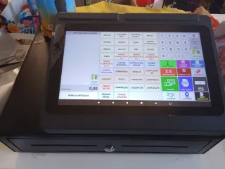 Caja registradora  TPV Táctil con Cajón Registrado