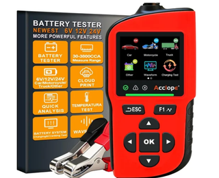 Probador de Baterías Coche/Moto 6V/12V/24V