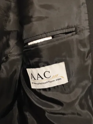 Chaqueta Piloto Ryanair Negra