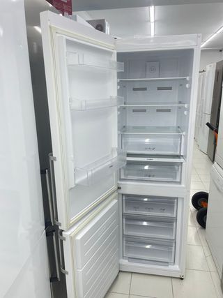 Nevera Candy Combi Blanca