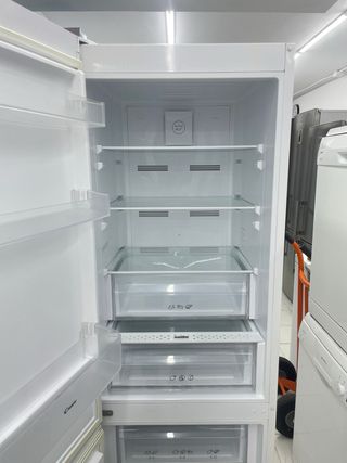 Nevera Candy Combi Blanca