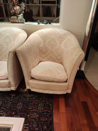 Conjunt de sofà i butaques clàssiques