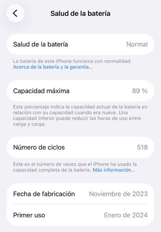 iPhone 15 Pro 128GB Negro