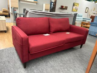 Sofá 3 plazas color burdeos