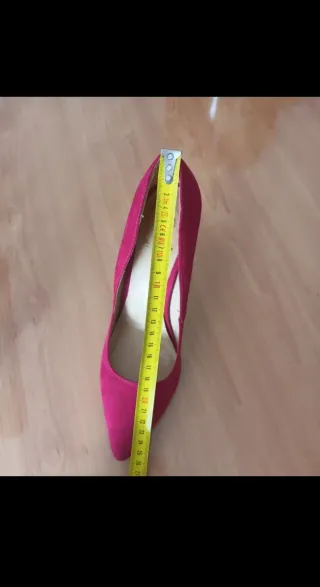 Zapatos de tacón La Strada rojos talla 39