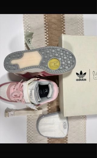 Adidas Zapatillas Rosa y Blanco