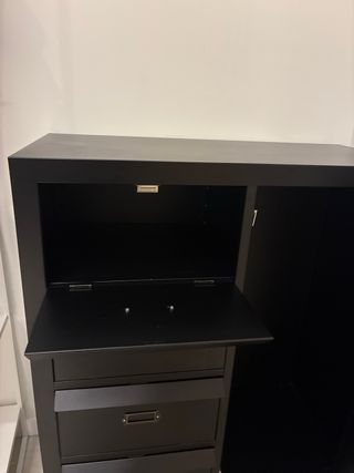 Armario Metálico Negro IKEA