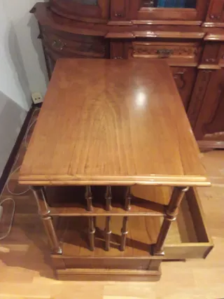 Mesa de castaño 70x82