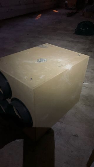Caja ventilación con 3 salidas varias unidades