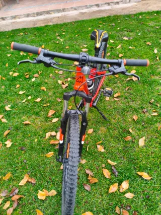 Bicicleta Montaña 26 Talla XS Roja