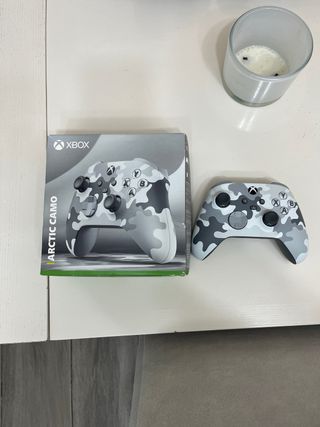 Mando Xbox Camuflaje Gris