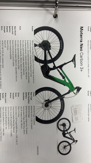 Bicicleta Eléctrica Cannondale Moterra Neo Carbon