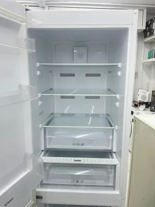 Nevera Candy Combi Blanca