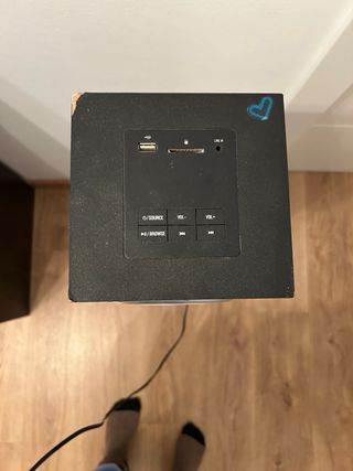 Altavoz Energy Sistem TS3 2.0 Bluetooth Negro