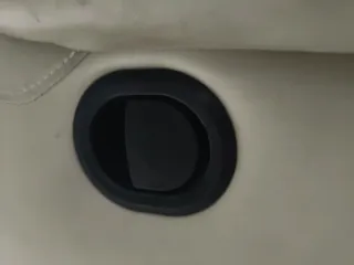 Sofá relax piel beige 2 plazas