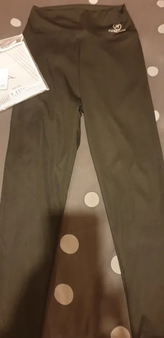 Leggings Mujer Deporte Flying Horse M negros Nuevo