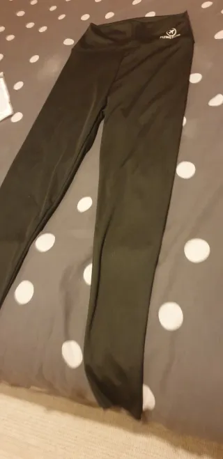 Leggings Mujer Deporte Flying Horse M negros Nuevo