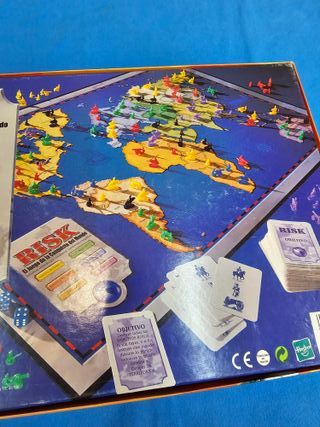 Juego de mesa Risk 6 jugadores Hasbro Parker