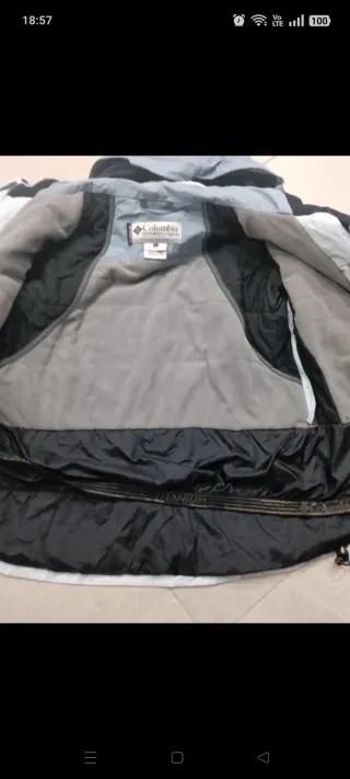 Giacca Columbia blu/grigia