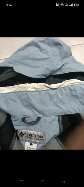 Giacca Columbia blu/grigia